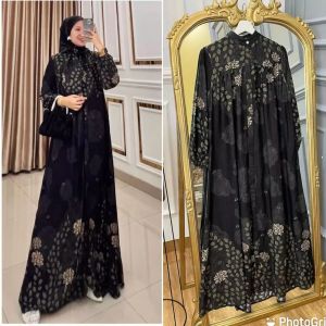 gamis rayon viscose premium gamis jumbo FREE hijab