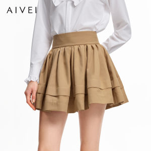 AIVEI | Autumn Meilade Style Youthful College Short Skirt