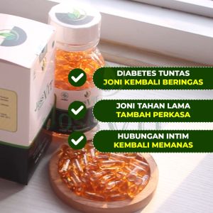 Joss Vit - Obat Diabetes Herbal Original BPOM Tanpa Efek Samping Ekstrak Habbatussauda & Propolis