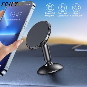 ECILY Giá Đỡ Điện Thoại Từ Tính Trong Xe Hơi Giá Đỡ Điện Thoại Di Động Nam Châm Giá Đỡ Từ Tính Trên Xe Hơi Cho Điện Thoại I-Phone 12 Pro Max Samsung