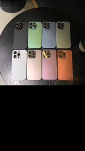 Case For iPhone 11 12 13 14 PRO MAX Lux AG Matte Hard Luxury Casing