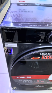 Máy giặt Toshiba Inverter 10.5 kg TW-T25BZU115MWV(MG) | Tự Phân Bổ Nước Giặt - Bảo Hành 24 Tháng