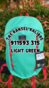 Tas Ransel Kalibre Ackley 911593315 light green Backpack 12L