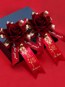 XIKUNLE | Wedding Flower Pin for Groom Bride Guests Realistic