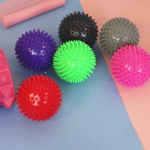 Spiky Ball Massage Trigger Point Hand Exercise Stress Relief Spikey Massage Ball Relief Muscle Relax-Hard not squeezy