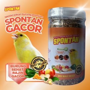 Pakan Kenari Mix Max Spontan Gacor