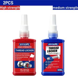 LOOLIFL | 243 271 Chất Khóa Ren Chất Bịt Kín Kỵ Khí Chống Lỏng Cho Hệ Thống Nhiên Liệu Áp Suất Cao Chất Bịt Ren Kim Loại Chống Lỏng Thích Hợp Cho Đường Ống