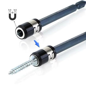Magnetic Ring Cross Phillips Screwdriver Tip Holders 6.35 Mm 1/4 Universal Alloy Anti-corrosion Strong Magnetizing Power