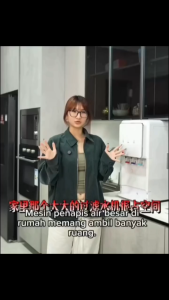 Dollton SIMPURE Smart Mini Tankless Hot Cold Water Dispenser Halal Filter Digital Dispenser Air