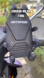 HOTSPEED Cellphone Holder For Motorcycle Shock Absorption 360 Rotation Phone Holder Bike CP Holder