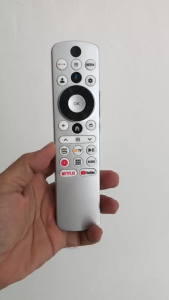 Remote Dùng Cho TV AQUA HTR-U33G Điều Khiển Tivi Nhận Giọng Nói Android Smart AQT55S80EUX AQT50K800UG Kèm Pin AAA