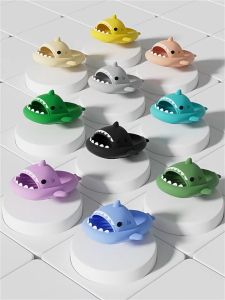 LB Sandal Hiu Wanita Dewasa Sendal Hiu Anak Anak Rumah Empuk EVA Anti Slip Viral Tiktok Sandal ikan Cewek Casual Korean