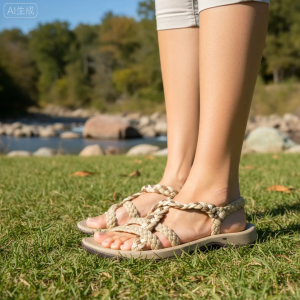 GRITION Adjustable Arch Support Sandals for Women Outdoor Beach Sandals with Non-Slip Sole Comfortable & Lightweight Sandals