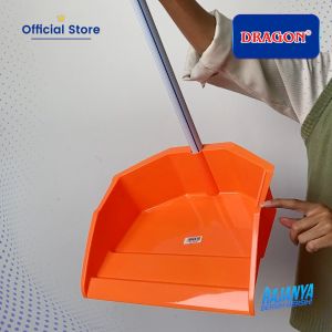 DRAGON Napoli Serokan Sampah 79 Cm Gagang Panjang Dustpan Serbaguna PP845 Warna Random