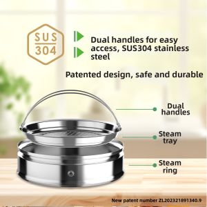 TATUNG | Stainless Steel Household Steamer 4L