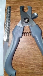 PET Nail Clipper With Nail File