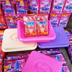 terlaris setiap pembelian 48 set soklin liquid 20 ml sabun cuci pakaian gratis set wadah panci plastik