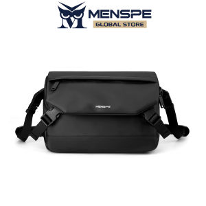 MENSPE Men Crossbody Bag Fashion Shoulder Bags Messenger Bag Waterproof Oxford Cross Body Bag Large Capacity Sling Bags Simple Casual Sport Street Bag for Student Teenager