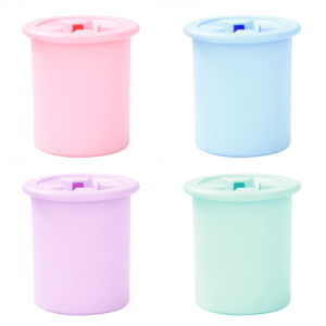 Portable Dog Cat Dirty Paw Cleaner Cup Pet Puppy Kitten Feet Washer Bucket
