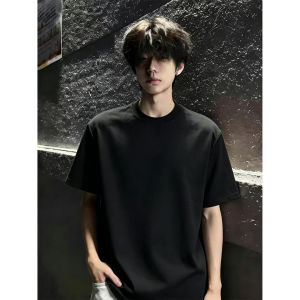 American Color-block Round Neck T-Shirt