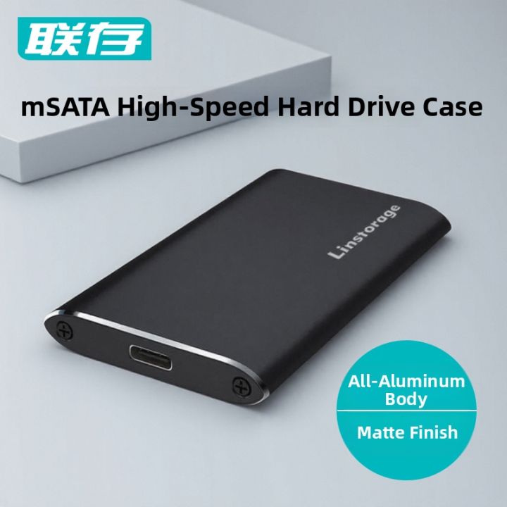 Linstorage | External mSATA to USB 3.1 SSD Enclosure Type-C