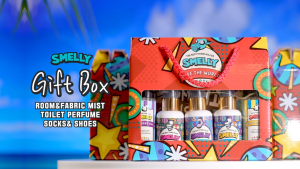 Smelly Deodorant Gift Set – Room & Toilet Spray Combo Housewarming Party gift