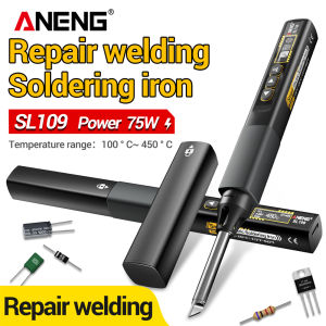 ANENG | Smart Electric Soldering Irons 75W Adjustable Temperature Welding Solder Rework Station Heat Pencil Tip Repair Tools ANENG SL109