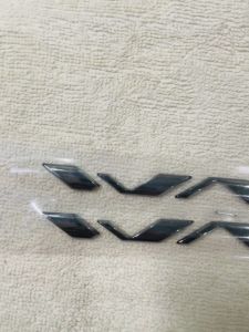 Cặp 2 tem zin dán xe máy nhựa cứng logo wave dán xe wave 125i hoặc future 125i màu khói chuẩn zin theo xe siêu sắc nét