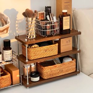 TAOXIAOHE | Retro Style Cosmetics Organizer Makeup Shelf