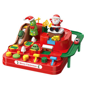 Creative and Adorable Miniature Car Adventure Kids Parking Track Car Toy for Christmas