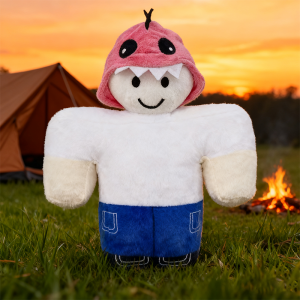 25CM 99 Nights In The Forest Robot Plush Toy Cartoon Game Movie Animal Figure Peripheral Soft Accompany Sleep Toy Kids Fans Gif