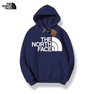 The North Face Cotton Trendy Mens Hooded Sweater Mens and Womens Couple Casual Sports Long-Sleeved Hoodie Pullover