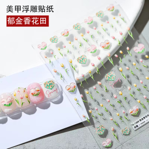 New Year Celebration Nail Art Stickers Cute Little Girl Clouds of Good Fortune Dragon Year Festive Decals Wealth Attraction
