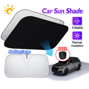 Universal Car Windshield Sunshade Car Window Sun Shade Foldable Anti UV Rays Sun Visor Protector