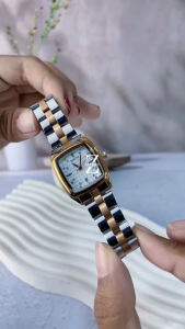 GAVITEN Jam Tangan Wanita Gaviten GV 02 Silver Rose Original Garansi Resmi 1 Tahun - Rantai