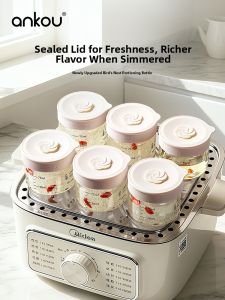Ankou | Heat-Resistant Borosilicate Glass Bottle for Birds Nest Storage
