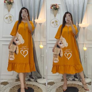 dress voxy resleting aktif dress busui