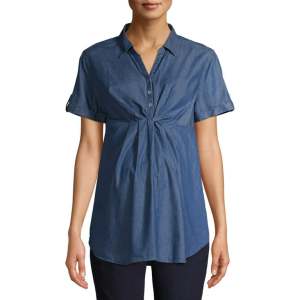 เสื้อ คนท้อง คุณแม่ ตั้งครรถ์ อก 43 นิ้ว เอว 45 นิ้ว ยี่ห้อ Time and Tru