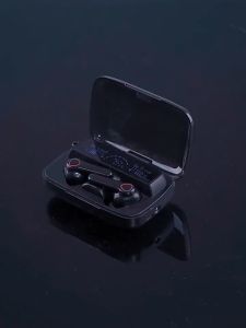HEADSET M19 Earbuds Wireless Earphone Bluetooth 5.1 Powerbank HiFi Bass Stereo Waterproof