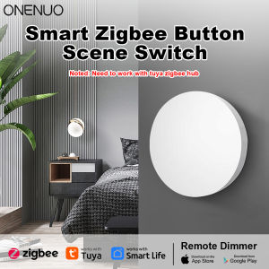 Smart ZigBee Wireless Scene Switch Push Button Automation Scenario Controller Battery Powered Intelligent Linkage Tuya Devices