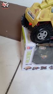 Mainan Anak Tumbling Tiping Car Mobil Jungkir Balik Military Elektrik