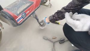 Standar Samping Sepeda Listrik Penyangga Kaki Sepeda Listrik Side Standar Sepeda Listrik Motor Universal Jagang Samping Sepeda Listrik