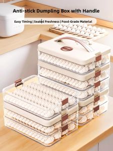 Food Grade Refrigerator Storage Box for Frozen Dumplings and Wontons