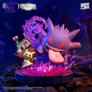 MENGYUANHUAN | Mô hình Pokemon Hedonism trang trí bàn làm việc quà tặng cao cấp