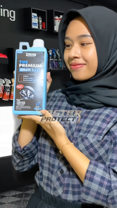 Konsentrat Semir Luxury Black Semir Ban  Premium Pengkilap Ban Dashboard Jok & Body Doff Mobil Premium Tahan Lama Anti Debu Ukuran 500ml FASTER PROTECT