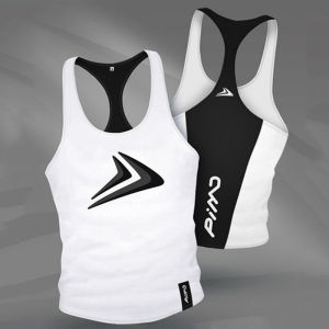 Muscle Boy Summer Workout Vest Tops Male Brother Basketball Running Training Quick-Drying I-Shaped Vest Sportswear