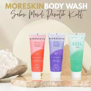 MORESKIN Body wash NASA| pemutih| pelembab| Moreskin body wash