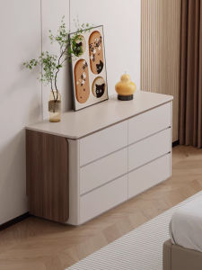 ZUNTONGGE | Bed End Storage Cabinet Large Capacity