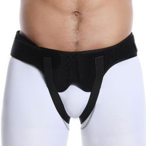 1Pc Left Right Side Hernia Belt Truss Adjustable Groin Support Brace with Removable Compression Pads for Men Women Pain Relief