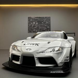 Mô Hình Xe Hơi Hợp Kim Toyota Supra 1:22 Mô Hình Xe Thể Thao Mô Phỏng Đồ Chơi Trưng Bày Đồ Chơi Mô Hình Xe Hợp Kim
